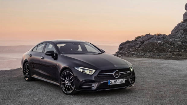 2018 Mercedes-AMG CLS 53 Grey Front Profile