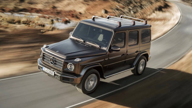 2018 Mercedes-Benz G-Class Brown Front End