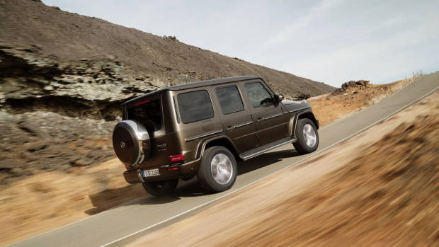 2018 Mercedes-Benz G-Class Brown Rear End