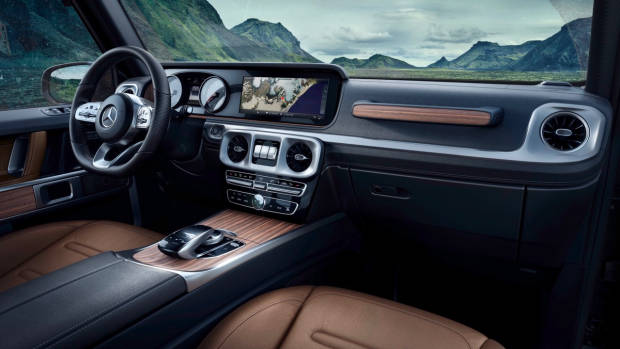 2018 Mercedes-Benz G-Wagen Green Trail Road