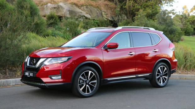 2018 Nissan X-Trail Ti Review Ruby Red Front