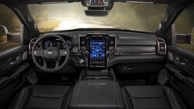 2018 RAM 1500 Limited Black Leather Interior Australia