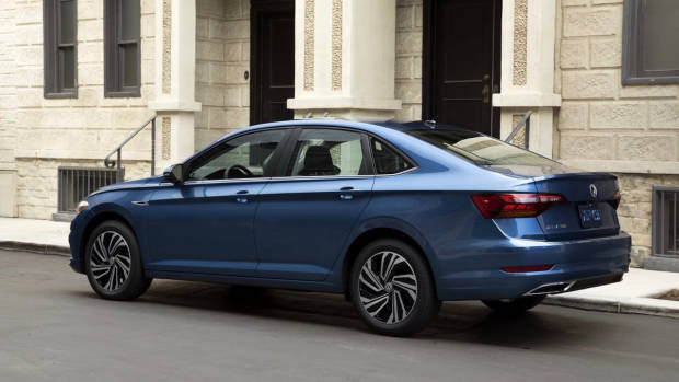 2018 Volkswagen Jetta Silk Blue Rear End Australia