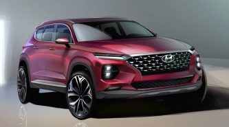 2019 Hyundai Santa Fe teased through sketches