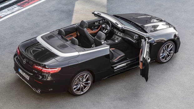 2019 Mercedes-AMG E53 Cabriolet black rear