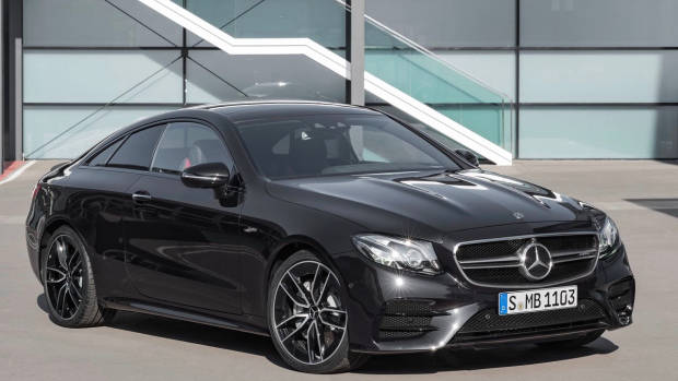 2019 Mercedes-AMG E53 Coupe black front
