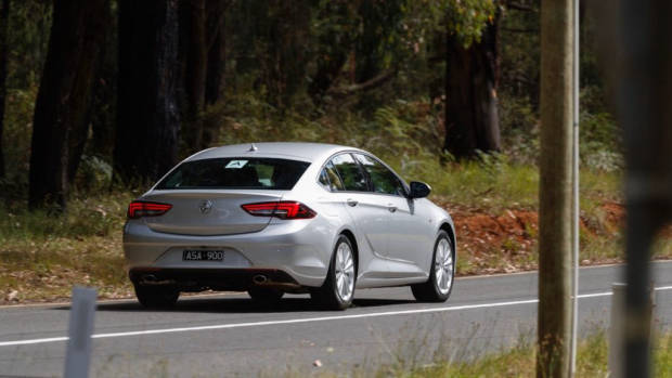 2018 Holden Commodore Calais Nitrate Silver Rear End