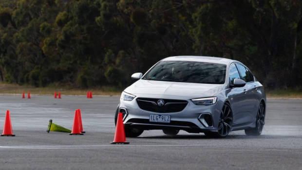 2018 Holden Commodore VXR Nitrate Silver Skid Pan