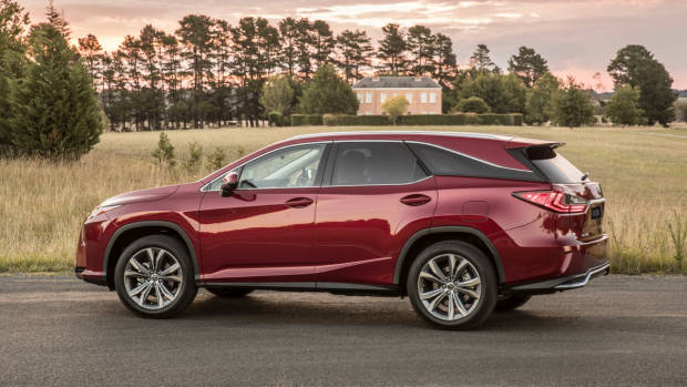 2018 Lexus RX L red side