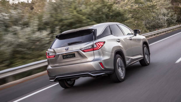 2018 Lexus RX L silver rear