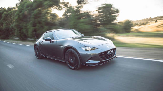 2018 Mazda MX-5 RF Limited Edition Machine Grey front