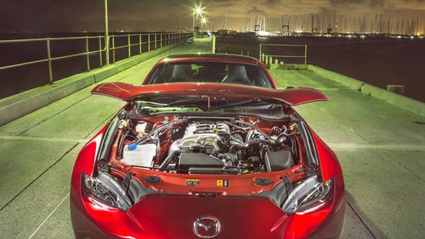 2018 Mazda MX-5 RF Limited Edition Soul Red engine
