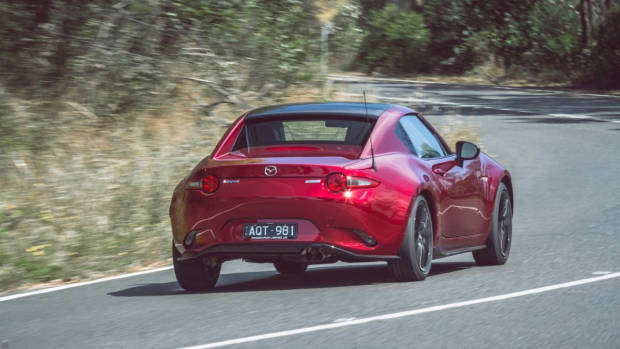 2018 Mazda MX-5 RF Limited Edition Soul Red rear