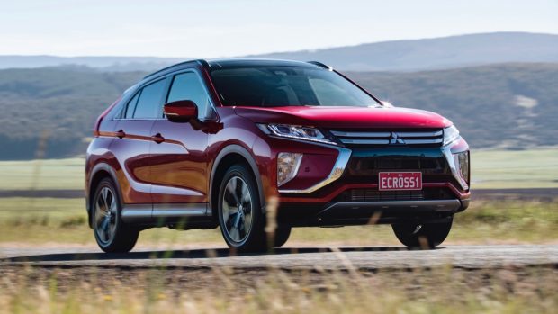 2018 Mitsubishi Eclipse Cross Review Red Diamond Driving Front