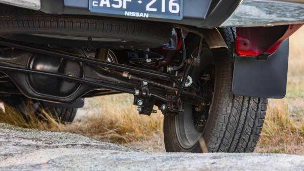 2018 Nissan Navara ST-X Review Burning Red Dual Rate Spring