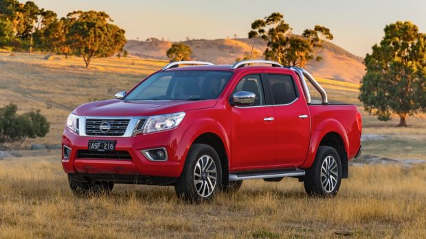 2018 Nissan Navara ST-X Review Burning Red Side Profile