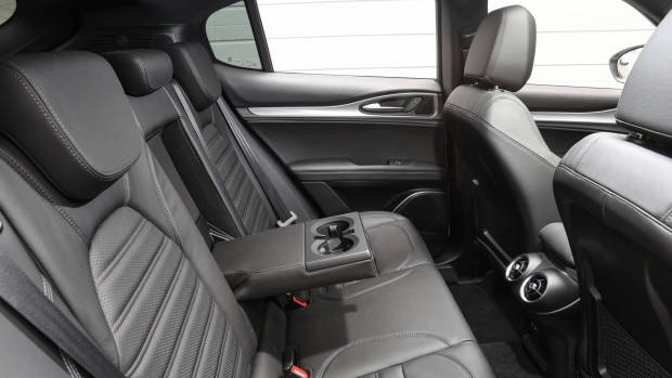 2018 Alfa Romeo Stelvio First Edition rear sear