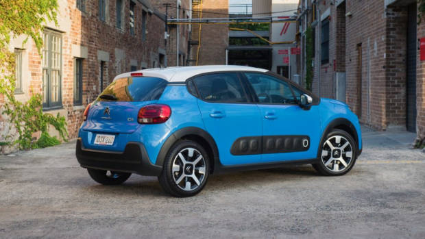 2018 Citroen C3 Review Shine Cobalt Blue Rear End