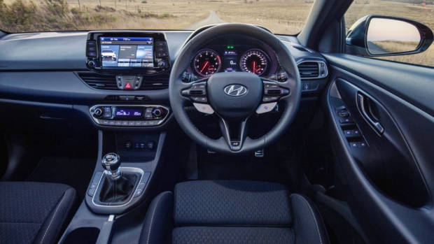 2018 Hyundai i30 N Review Black Cloth Interior