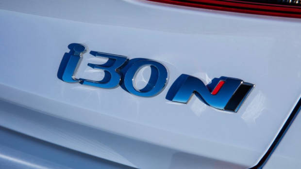 2018 Hyundai i30 N Review Performance Blue Badging