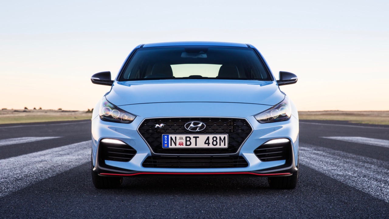 2018 Hyundai i30 N Review Performance Blue Front End