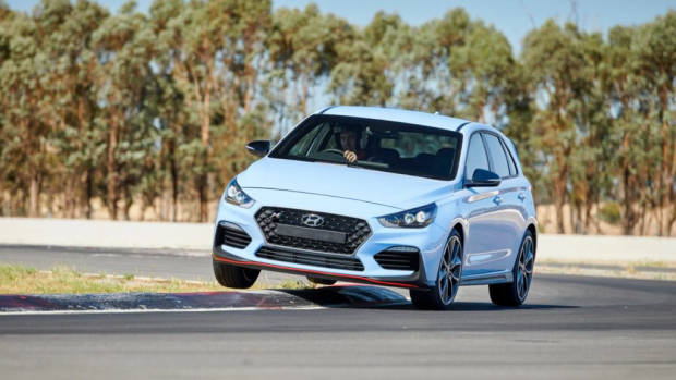 2018 Hyundai i30 N Review Performance Blue Winton Circuit