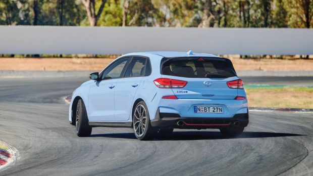 2018 Hyundai i30 N Review Performance Blue Winton Circuit Oversteer 2