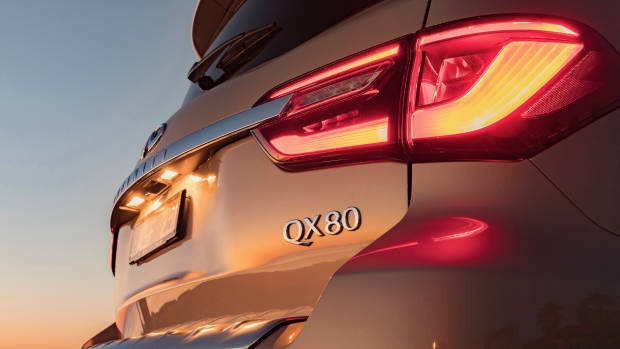 2018 Infiniti QX80 rear