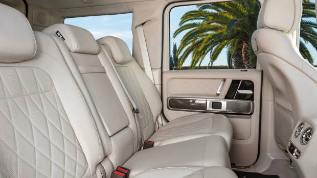 2018 Mercedes-AMG G63 rear seat