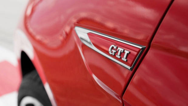 2018 Volkswagen Polo GTI side badge