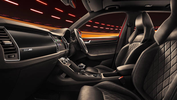 2018 ŠKODA Kodiaq Sportline seats