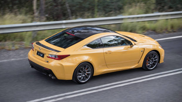 2019 Lexus RC F top