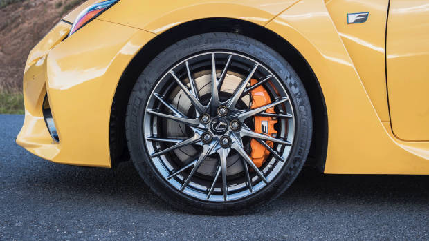 2019 Lexus RC F wheels