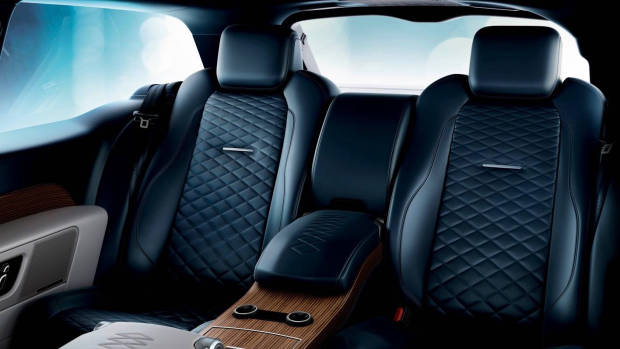 2019 Range Rover SV Coupe rear seat