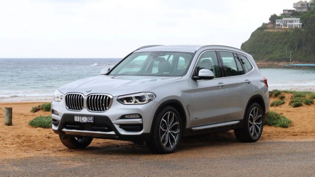 2018 BMW X3 review Glacier Silver Front End