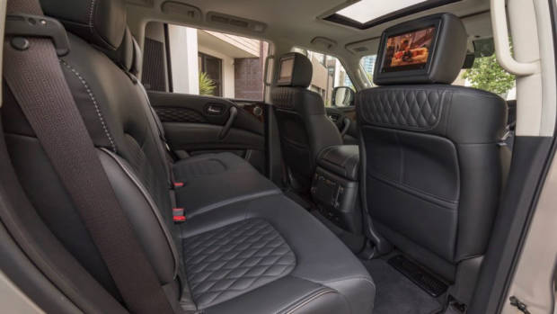 2018 Infiniti QX80 Review Back Seat Space