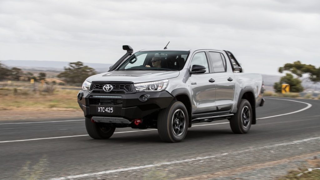 2018 Toyota HiLux Rugged X Review Front End