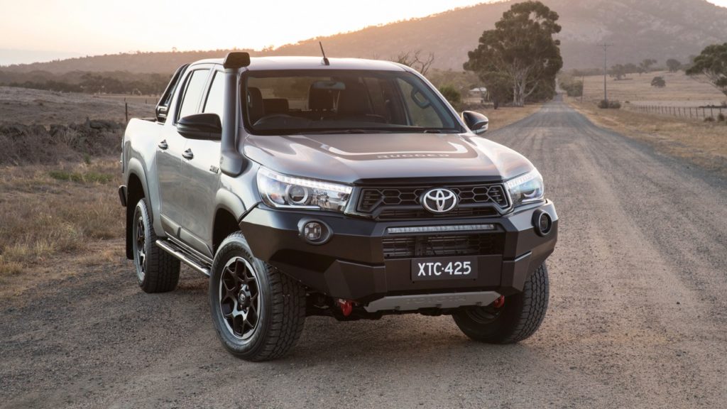 2018 Toyota HiLux Rugged X Review Front End