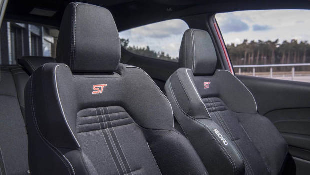2019 Ford Fiesta ST seats