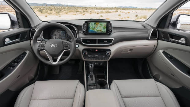 2019 Hyundai Tucson dashboard