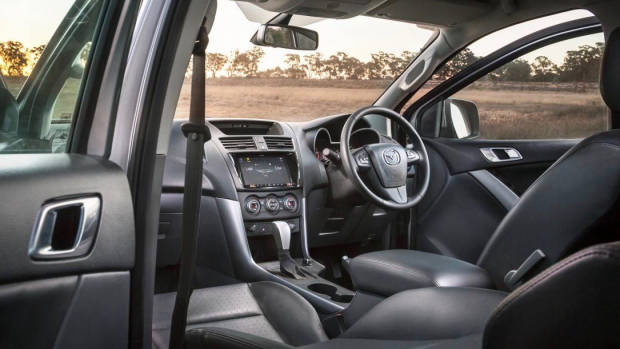 2018 Mazda BT-50 GT cabin