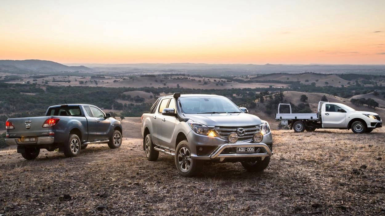 2018 Mazda BT-50 range
