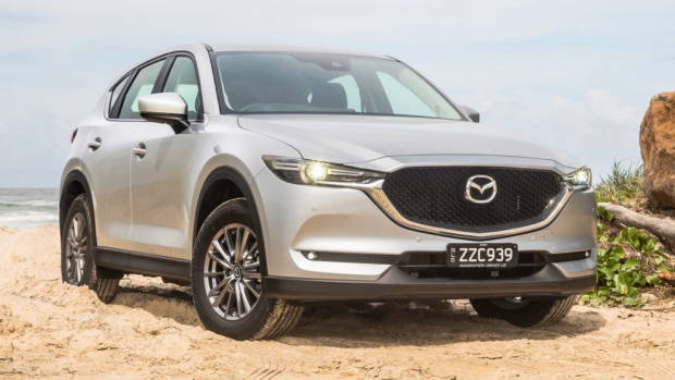 2018 Mazda CX-5 Touring review silver