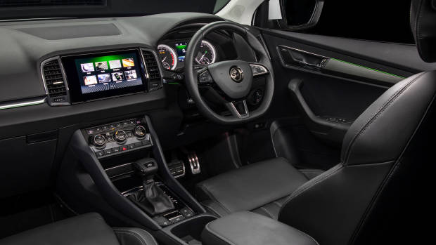 2018 Skoda Karoq 110TSI dashboard