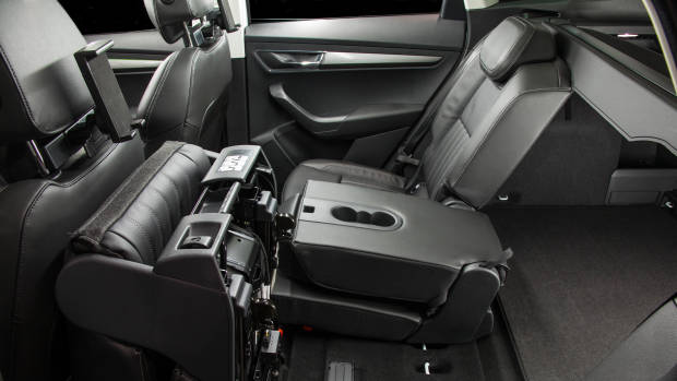 2018 Skoda Karoq 110TSI rear seat fold