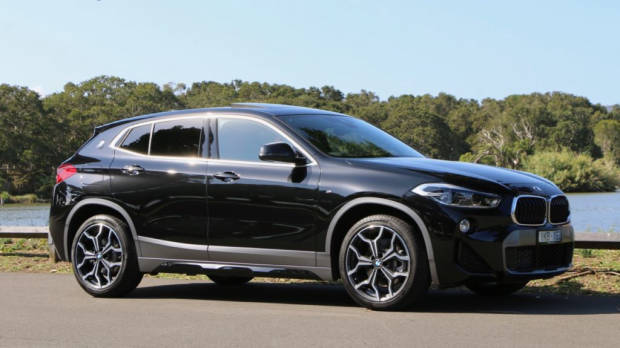 BMW X2 2018 review Black Sapphire Front End