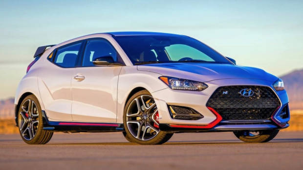 2018 Hyundai Veloster N Performance Blue