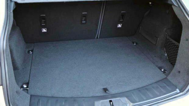 2018 Jaguar E-Pace review D180 boot space