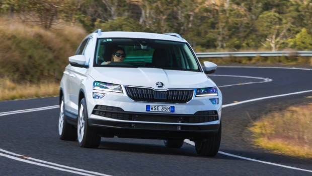 2018 Skoda Karoq front 3/4 cornering