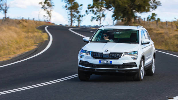 2018 Skoda Karoq front 3/4 cornering close